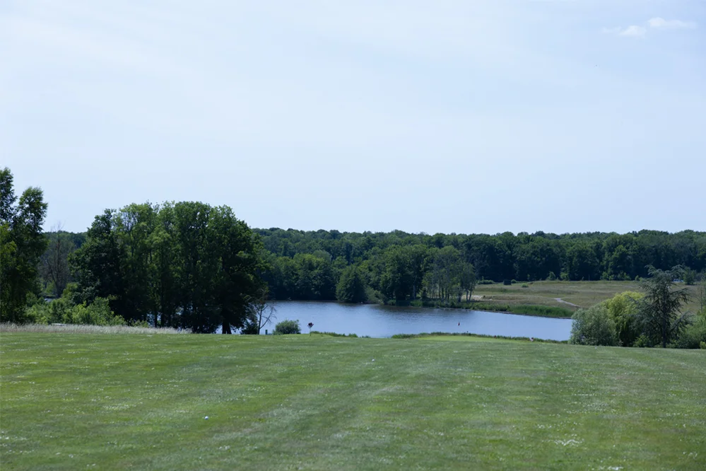 Paysage du Golf de Troyes l'Ermitage